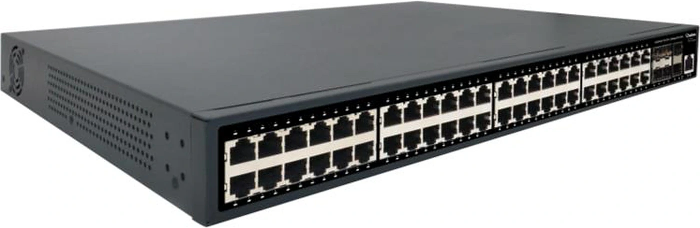 Switch PoE 48 cổng Gigabit L3 quản lý web 6 SFP+ GV-APOE4813